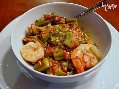 طرز تهیه خورش بامیه طرز تهیه خورش بامیه