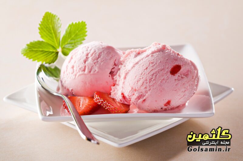 بستنی میوه