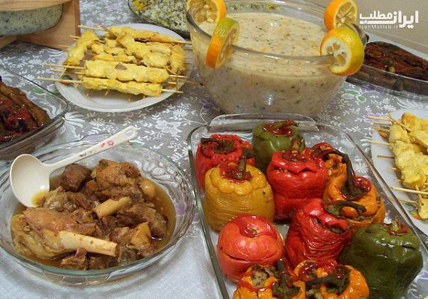 انواع تزیین غذا عکس تزیین غذا سفره ایرانی مدل تزیین غذا انواع تزیین غذا عکس تزیین غذا سفره ایرانی مدل تزیین غذا