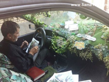 تاکسی جنگلی مجهز به وای فای در تهران + تصاویر, مطالب جالب و عجیب