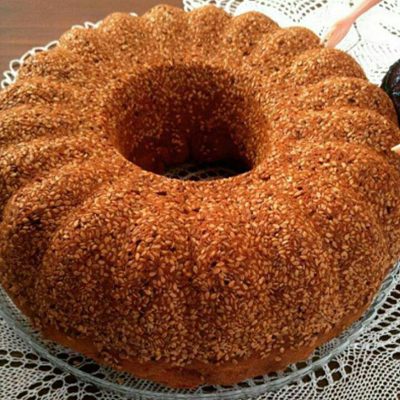 طرز تهیه کیک ارده و کنجد