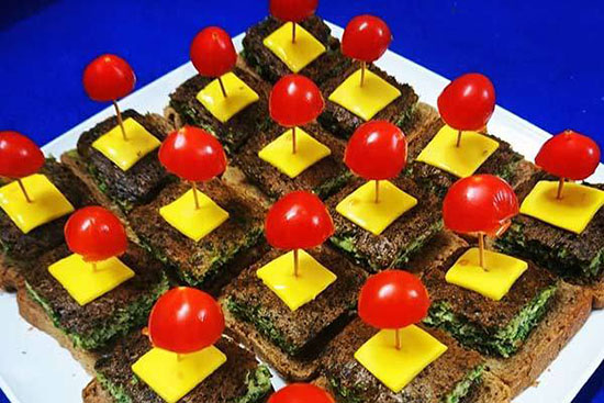 دستور پخت کوکو سبزی و مدلهای تزئین آن دستور پخت کوکو سبزی و مدلهای تزئین آن