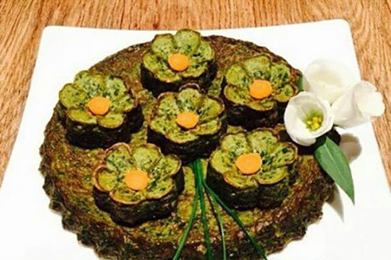 دستور پخت کوکو سبزی و مدلهای تزئین آن دستور پخت کوکو سبزی و مدلهای تزئین آن