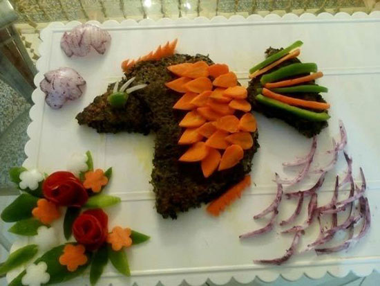 دستور پخت کوکو سبزی و مدلهای تزئین آن دستور پخت کوکو سبزی و مدلهای تزئین آن
