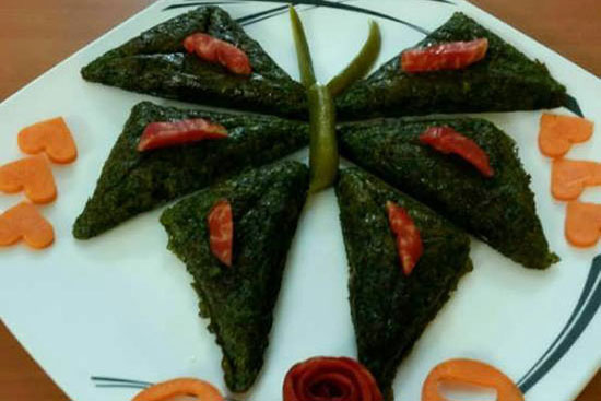 دستور پخت کوکو سبزی و مدلهای تزئین آن دستور پخت کوکو سبزی و مدلهای تزئین آن