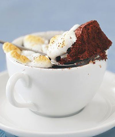 طرز تهیه کیک شکلاتی گرم,طرز پخت کیک شکلاتی