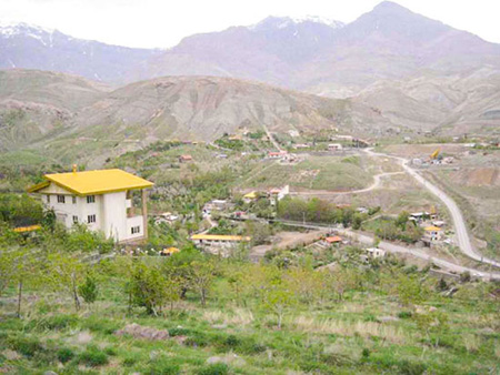 مکانهای تفریحی تهران روستای هرانده