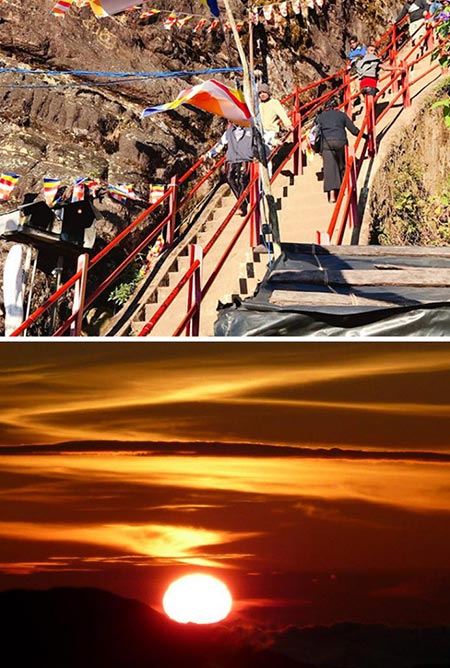 خطرناک ترین پله ها,پله های خطرناک,قله آدامز