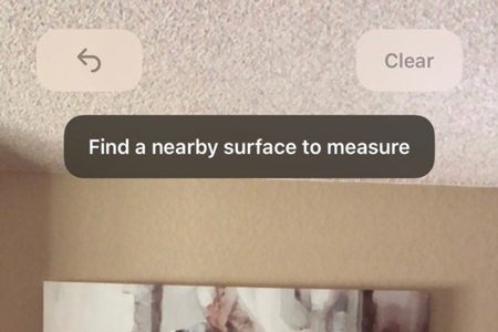 اپلیکیشن اندازه‌ گیری iOS 12, اپلیکیشن Measure