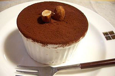 تیرامیسو قهوه و نارگیل, کیک