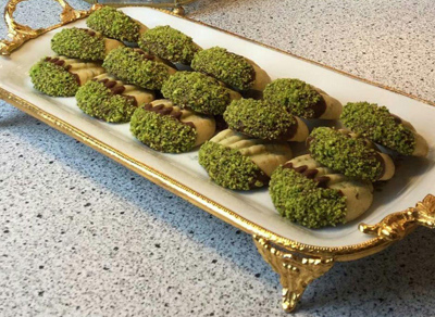 شیرینی چنگالی پسته ای،طرز تهیه شیرینی چنگالی پسته ای درست کردن شیرینی چنگالی پسته ای, نحوه درست کردن شیرینی چنگالی پسته ای