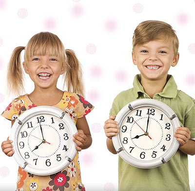 آموزش مفهوم زمان به کودک,روشهای آموزش زمان به کودک,معنای زمان برای کودکان
