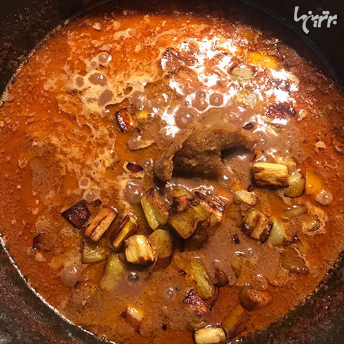 طرز تهیه خورشت ششانداز بادمجان، مرحلهبهمرحله طرز تهیه خورشت ششانداز بادمجان، مرحلهبهمرحله
