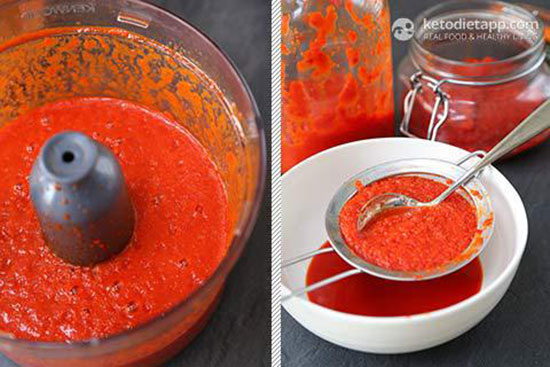 طرز تهیه بهترین سس سیراچا تخمیری بدون شکر افزوده طرز تهیه بهترین سس سیراچا تخمیری بدون شکر افزوده
